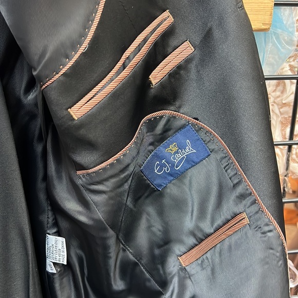 NWT,EJ Samuel Black Tuxedo two button  (TUX102) black - Picture 16 of 17